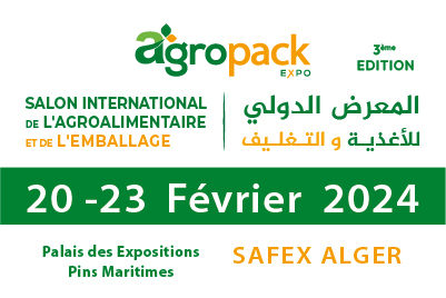 3éme édition Salon International de l'Agroalimentaire et Emballage AgroPack Expo