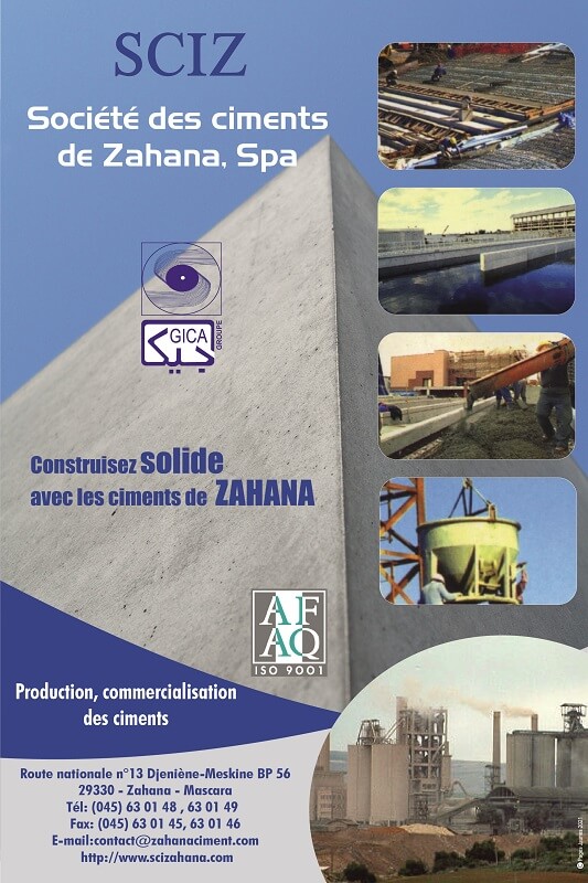 SCIZ-Société des Ciments de Zahana,Spa