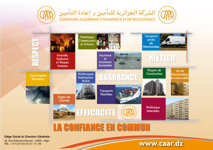 CAAR-Compagnie Algérienne d'Assurance & de Réassurance