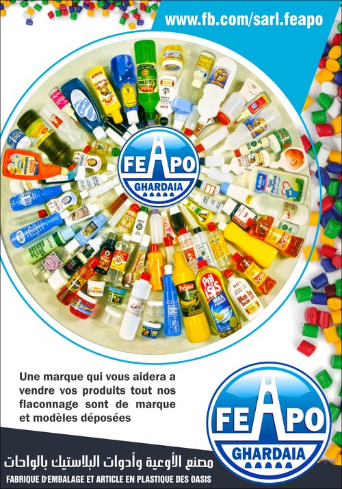 FEAPO-Fabrique d'Emballages & Articles en Plastique des Oasis,Sarl