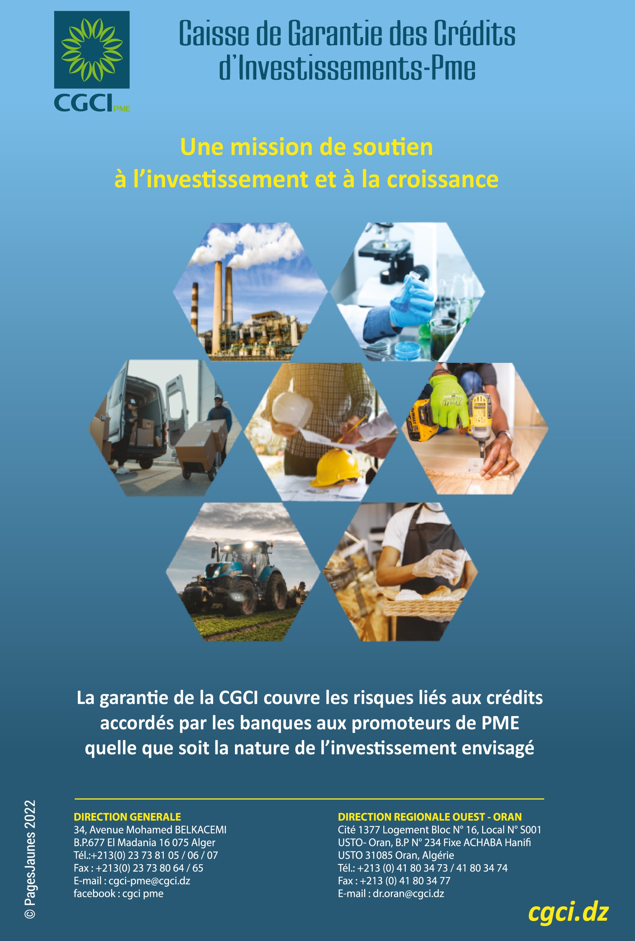 CGCI-PME-CAISSE DE GARANTIE DES CRÉDITS D'INVESTISSEMENTS