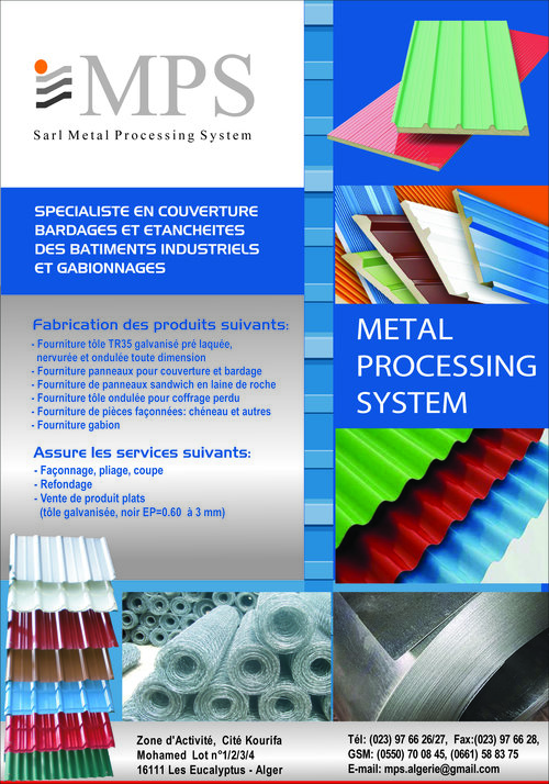 MPS-Metal Processing System,Sarl
